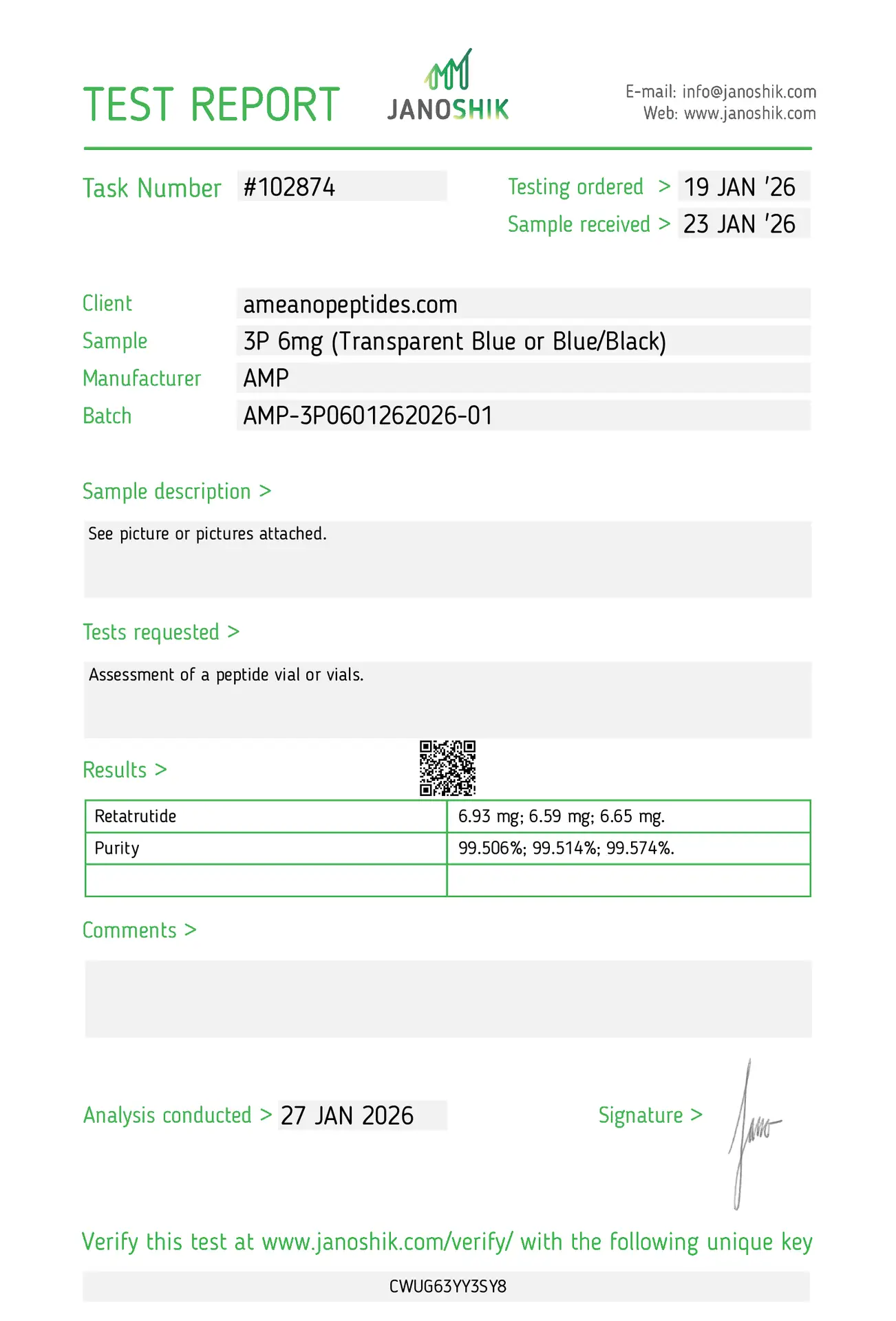 AMP-3P 6mg - Image 2