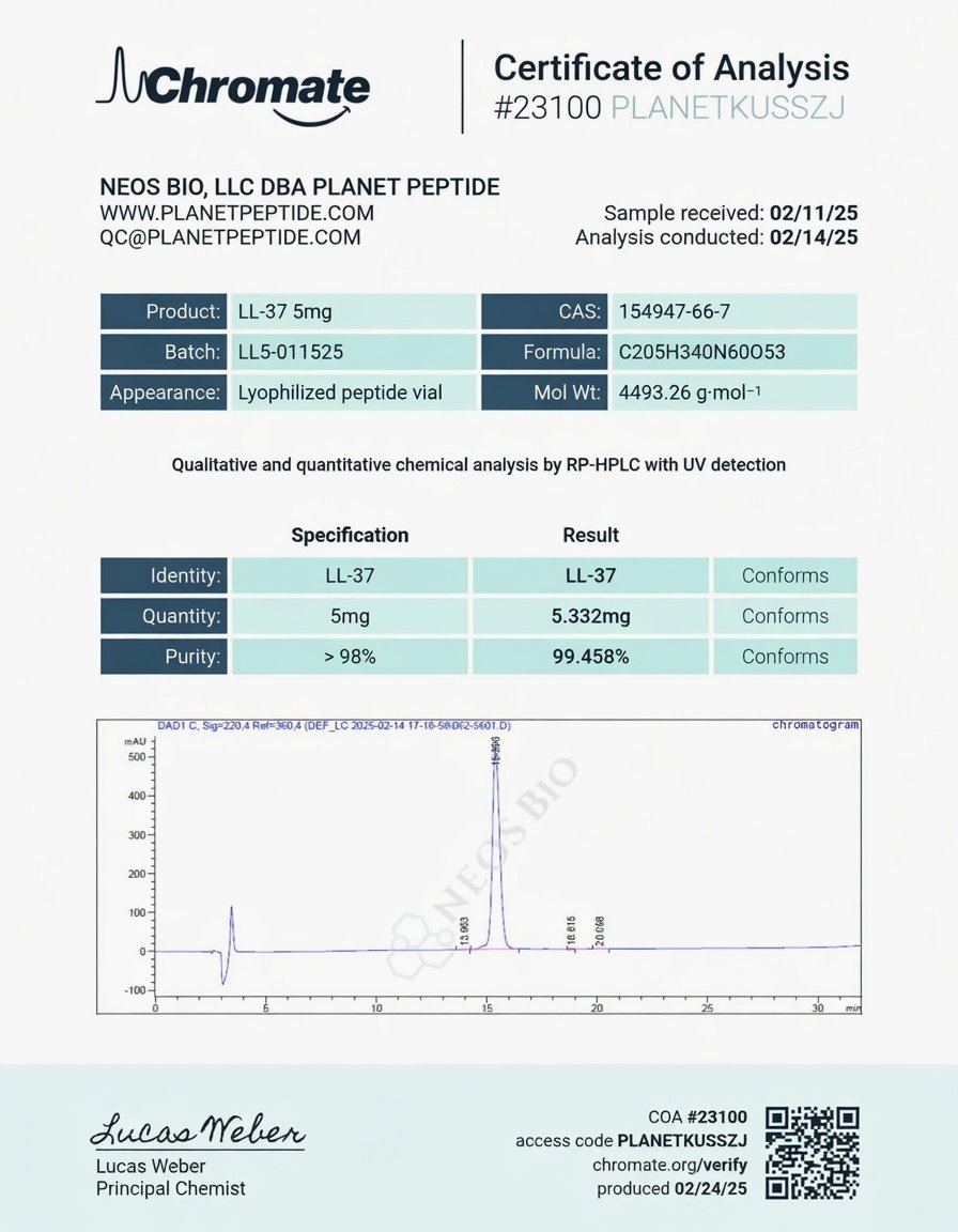 r9Uwm.jpg Planet Peptide LL-37 5MG - Image 2